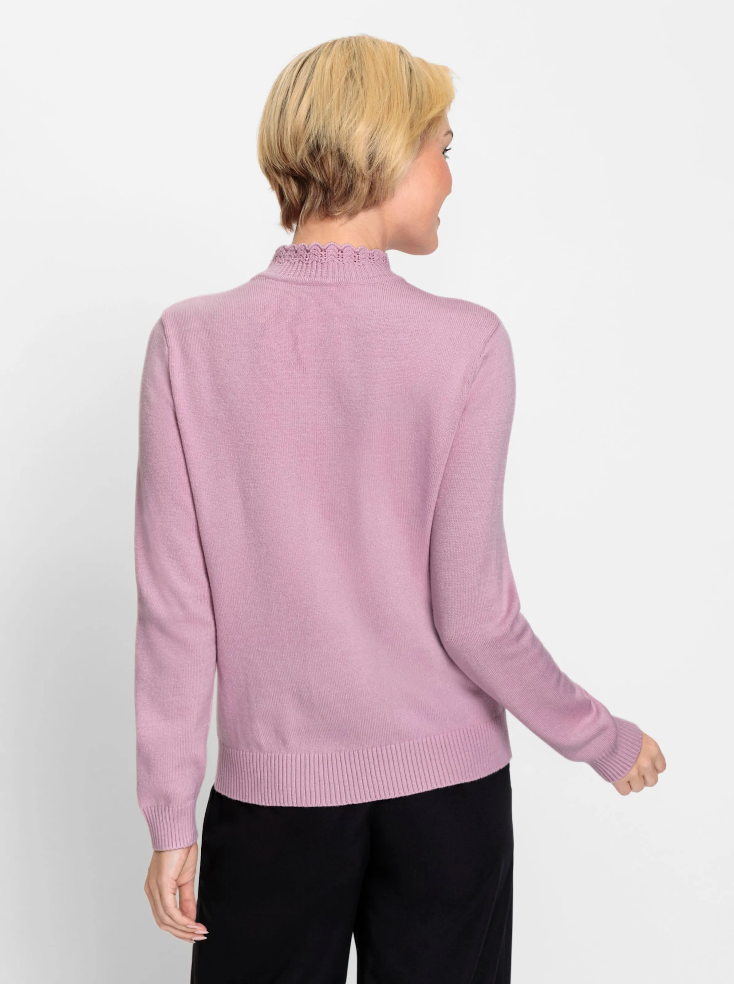 Pullover in rosé
