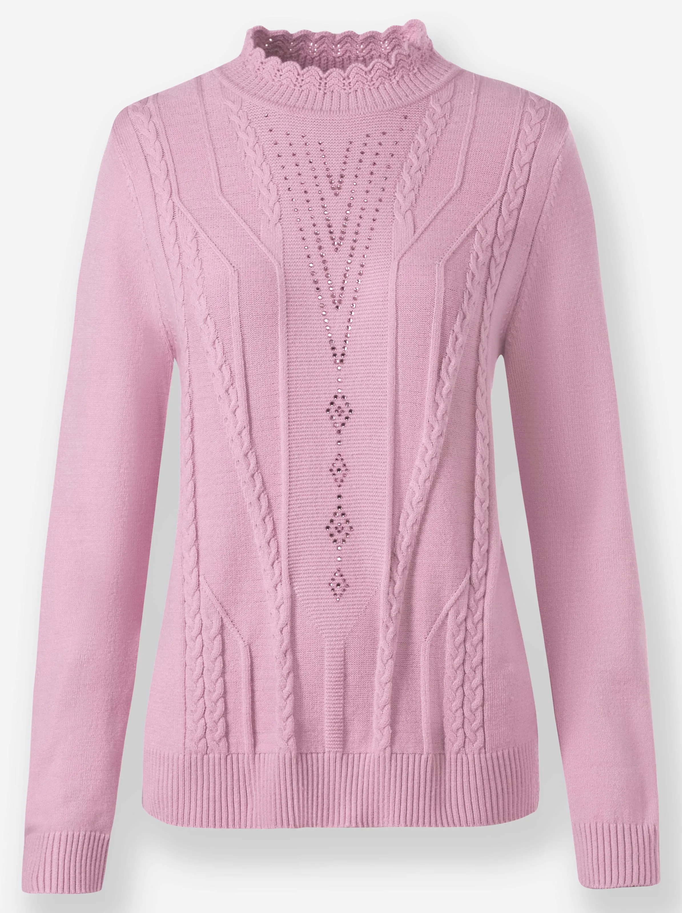 Pullover in rosé