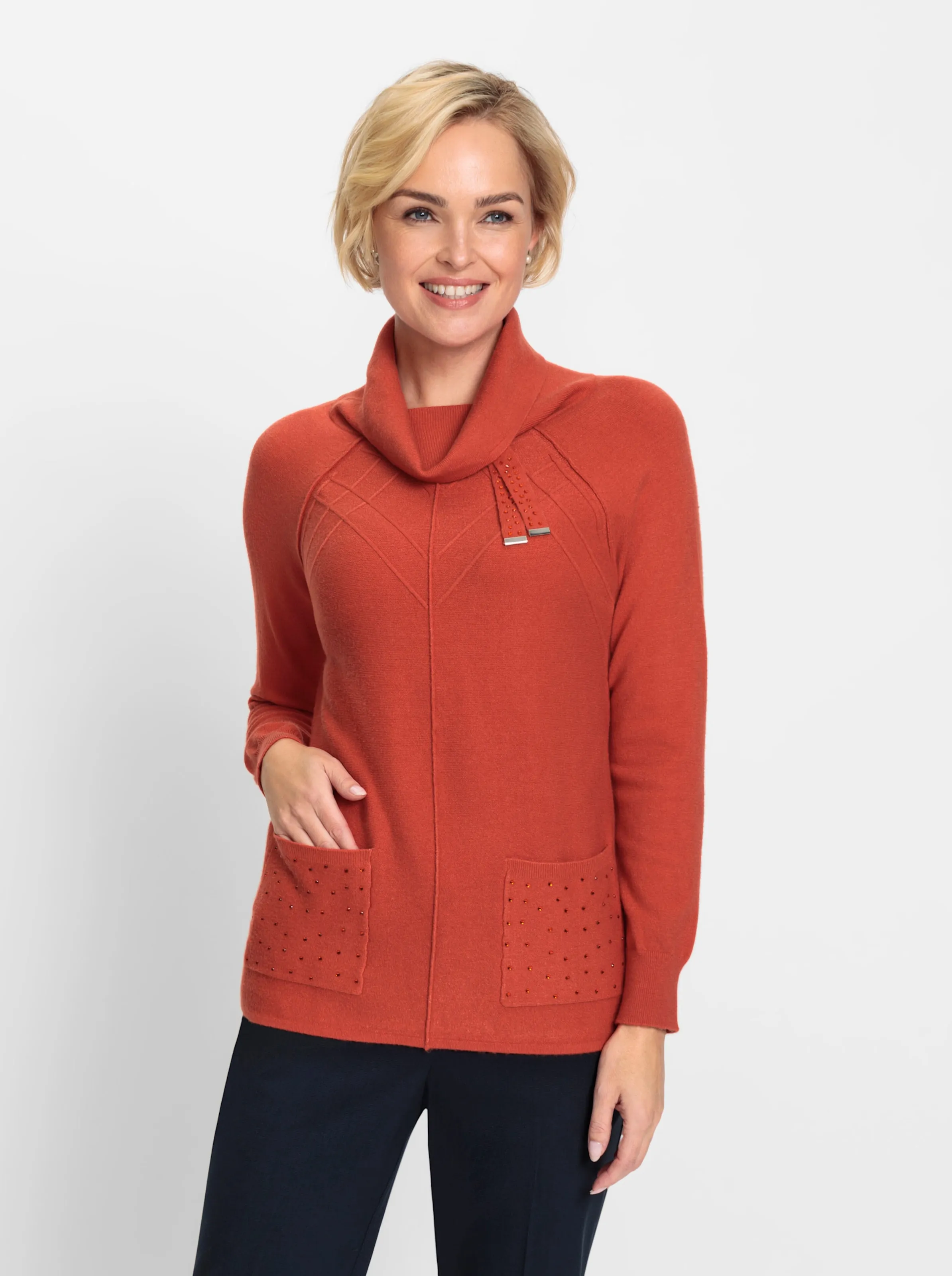 Pullover in terra