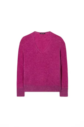 Strickpullover aus Alpakamix
