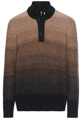 Strickpullover mit Farbverlauf