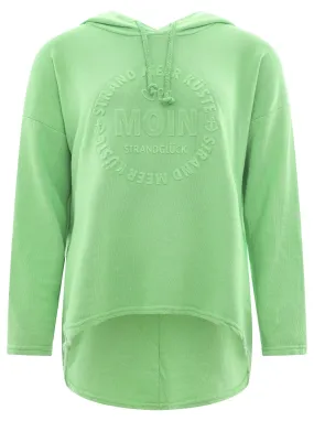Zwillingsherz Damen Sweatshirt Hoodie BW "Positive Mind"